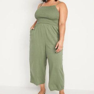 Old Navy Pants Jumpsuits Old Navy Smocked Cami Jumpsuit For